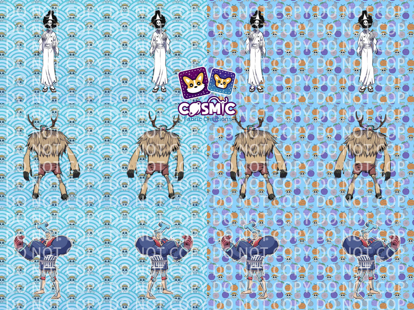 Pirate King Pillow Panels