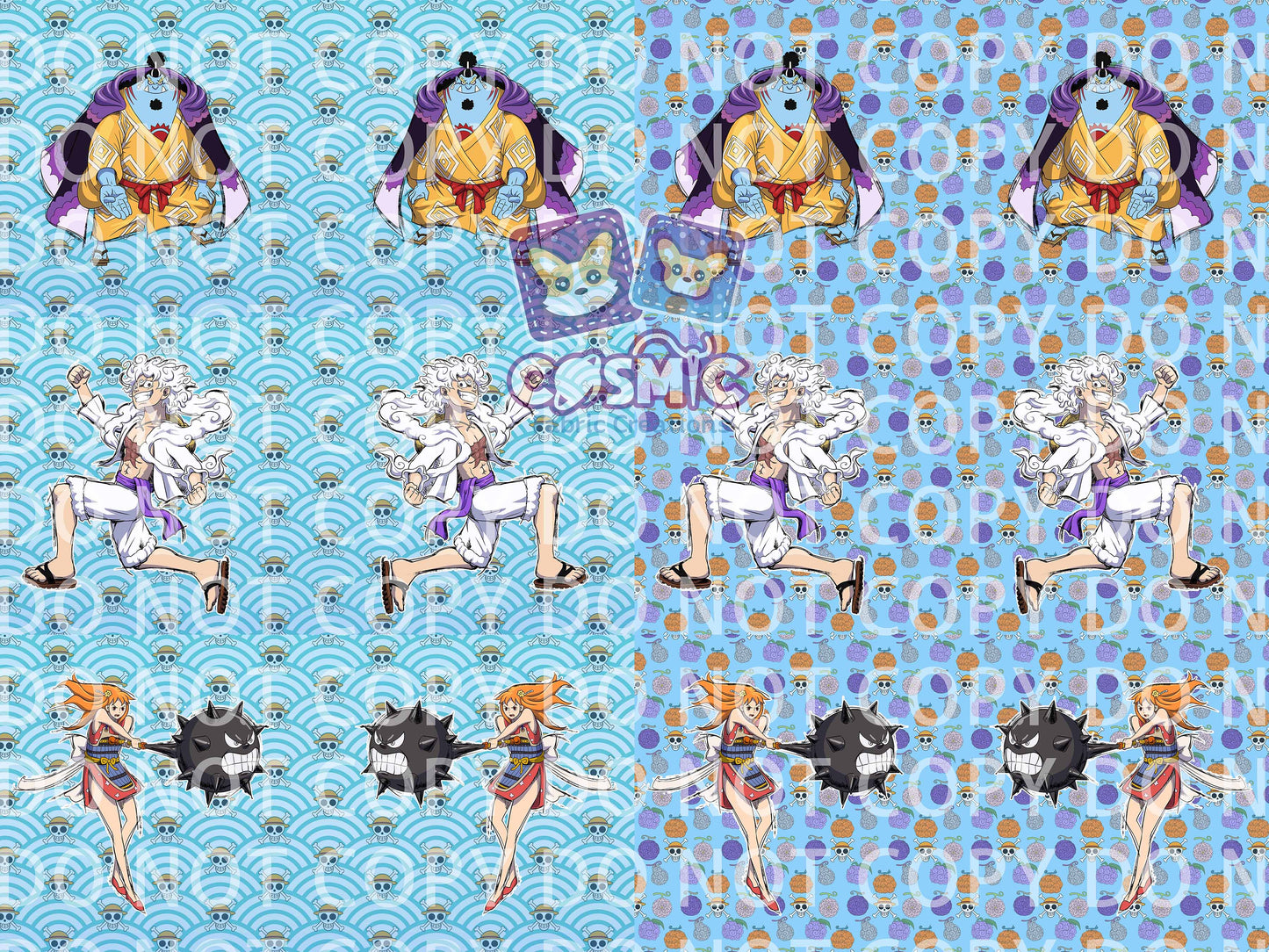 Pirate King Pillow Panels