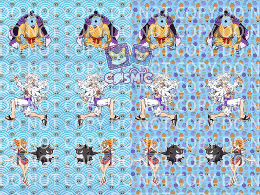 Pirate King Pillow Panels