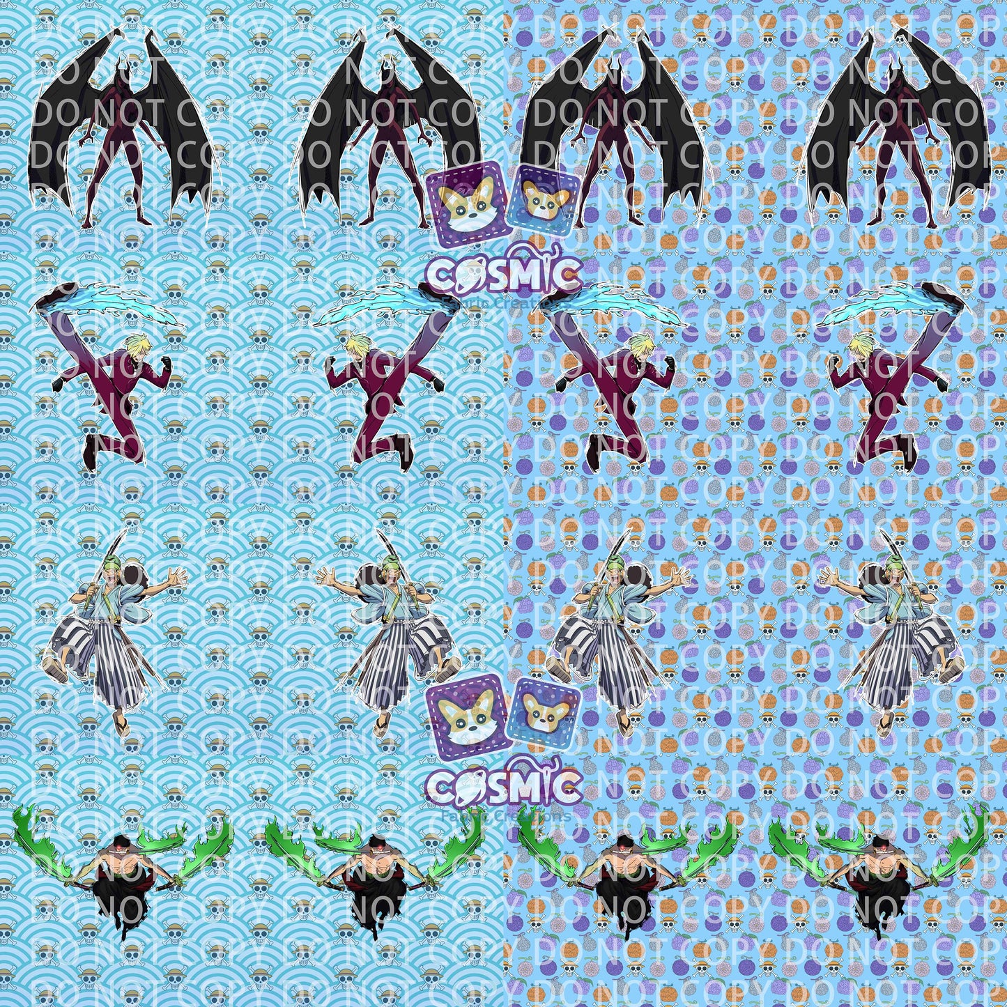 Pirate King Pillow Panels