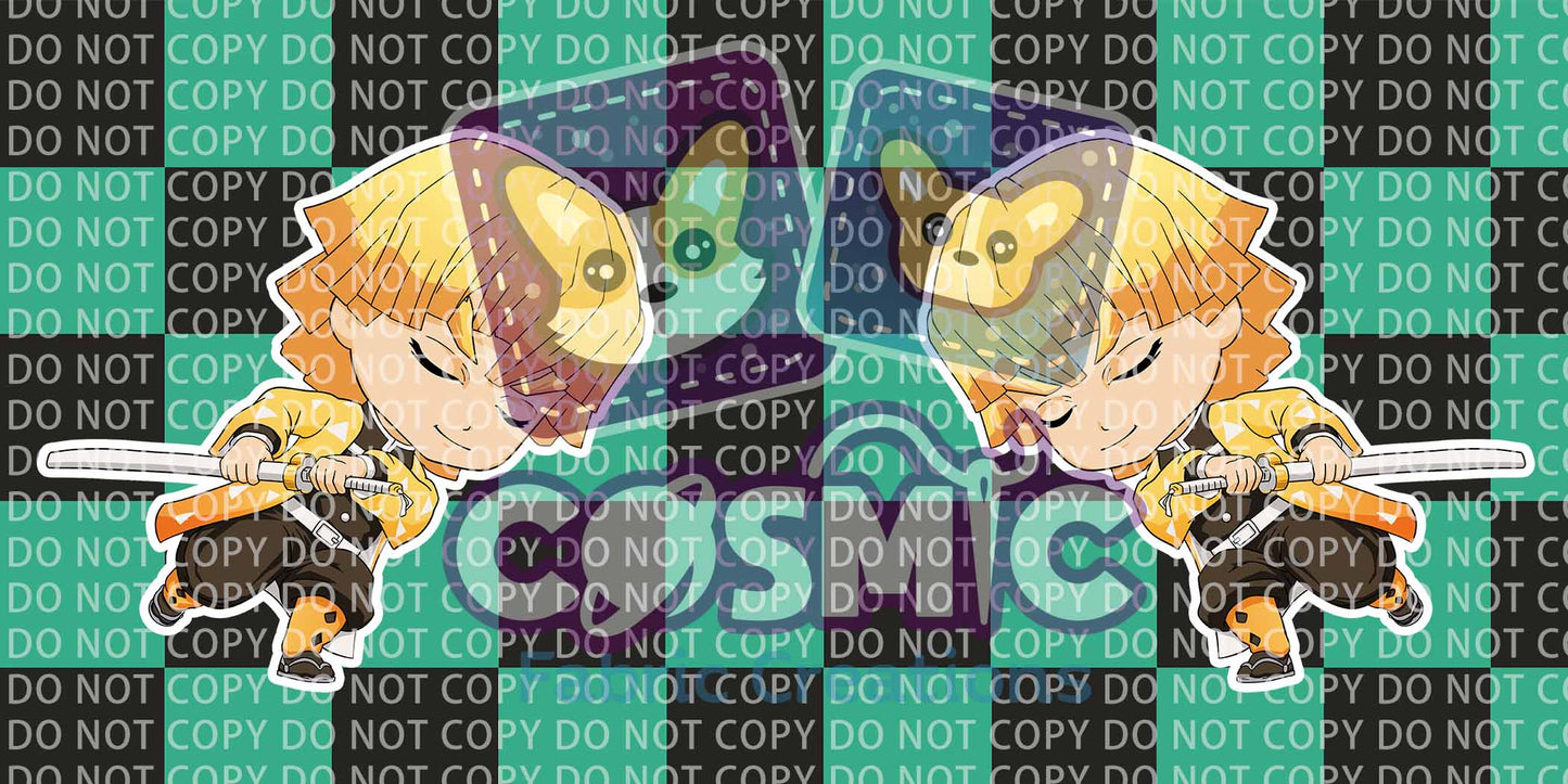 Chibi Demon Hunters Pillow Panels