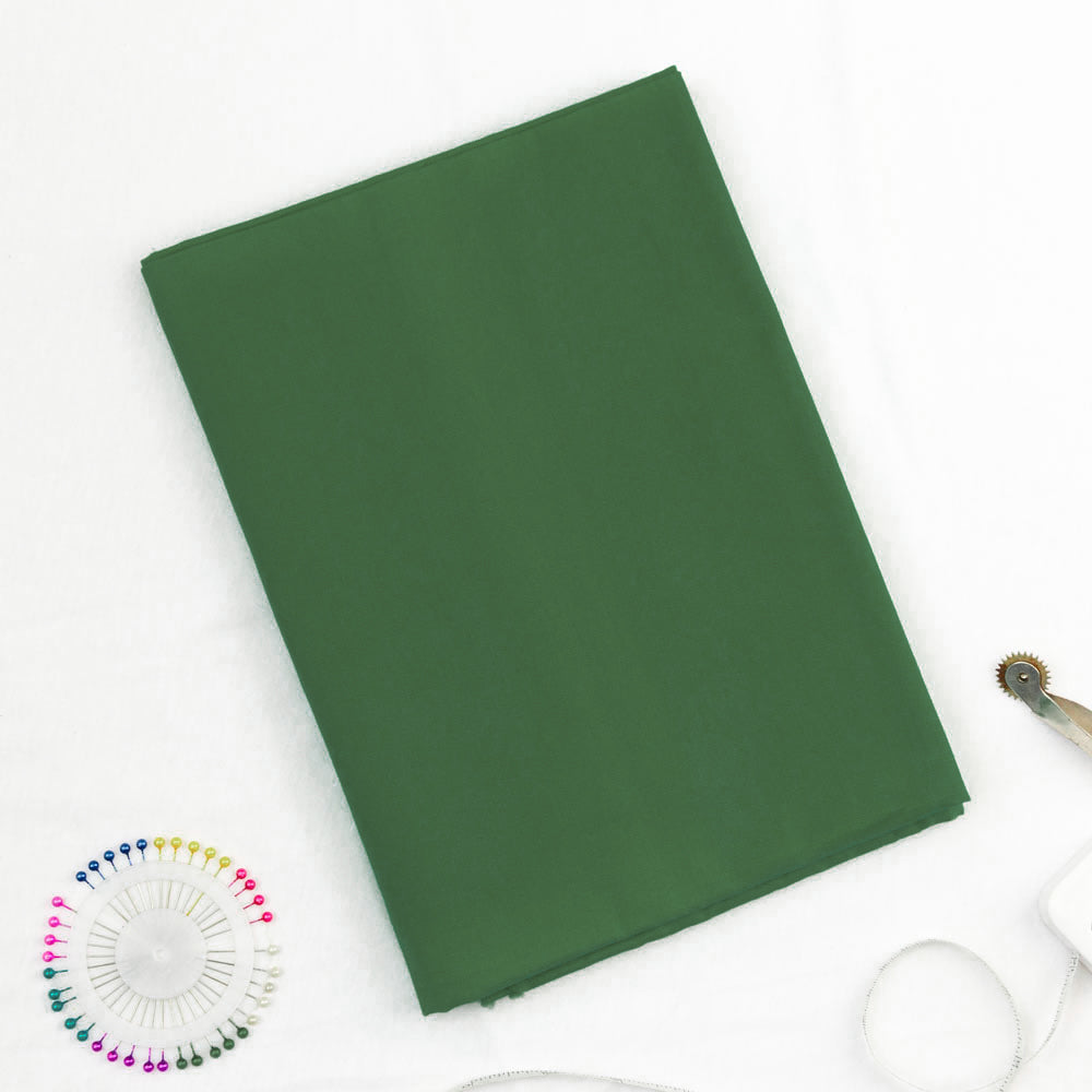 Green Cotton Woven