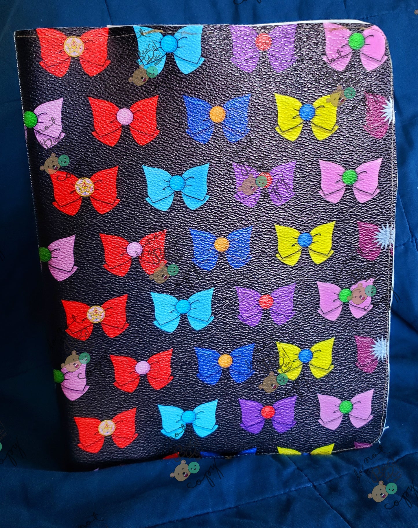 SM Black Background Bows